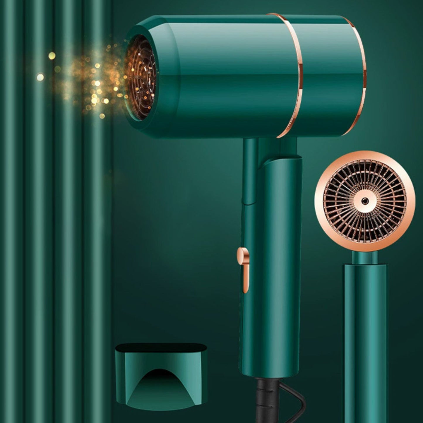 Secador de pelo portatil plegable