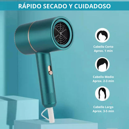 Secador de pelo portatil plegable