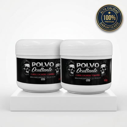 Nuevo Polvo Cubre Calvicie y Barba HairCover Pro® - SurtiShop
