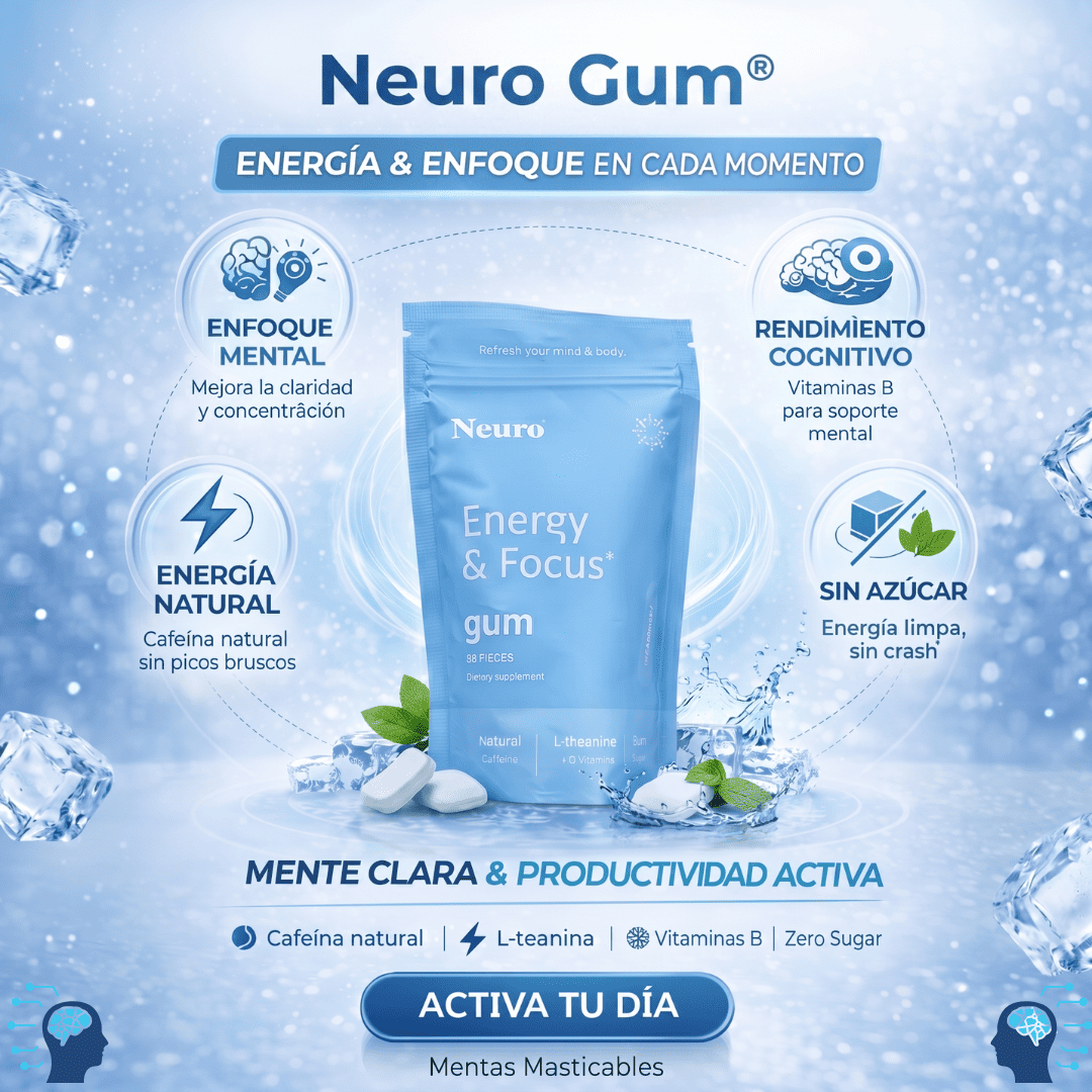 Nuevas Neuro Gum Energy & Focus® - SurtiShop