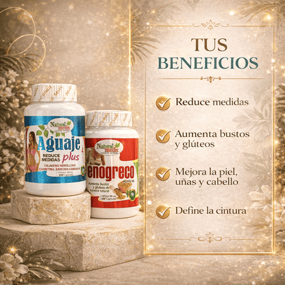 NUEVO KIT REDUCE MEDIDAS NATURAL QUEEN