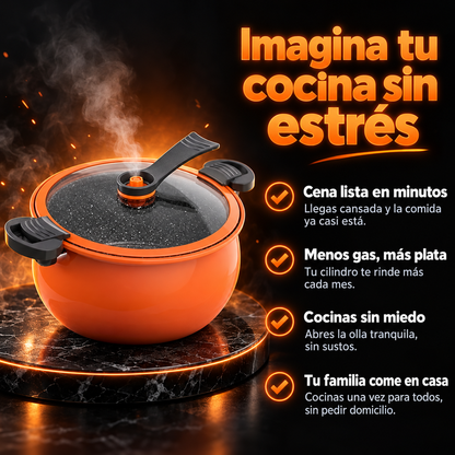 Nueva Olla Calabaza Granito Pro® - SurtiShop