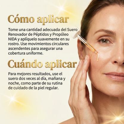 Serum Renovador De Péptidos Y Propóleo - SurtiShop