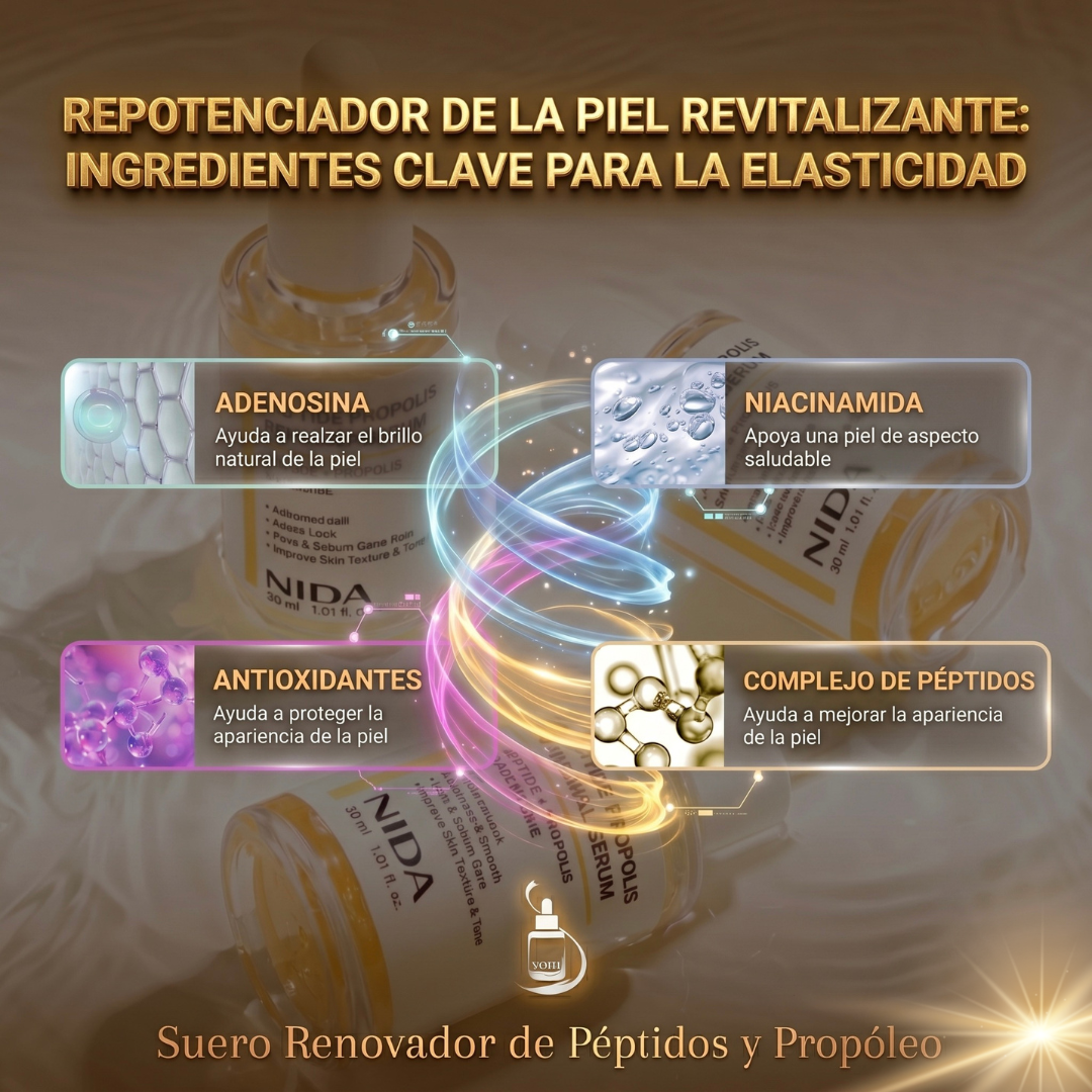 Serum Renovador De Péptidos Y Propóleo - SurtiShop