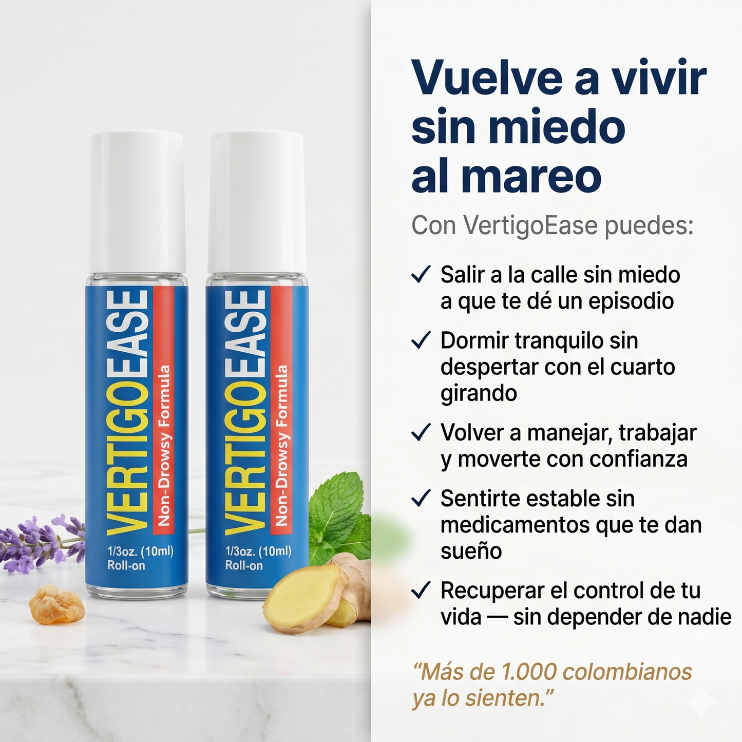 Nuevo Roll-On Anti Mareos VertigoEase® - SurtiShop