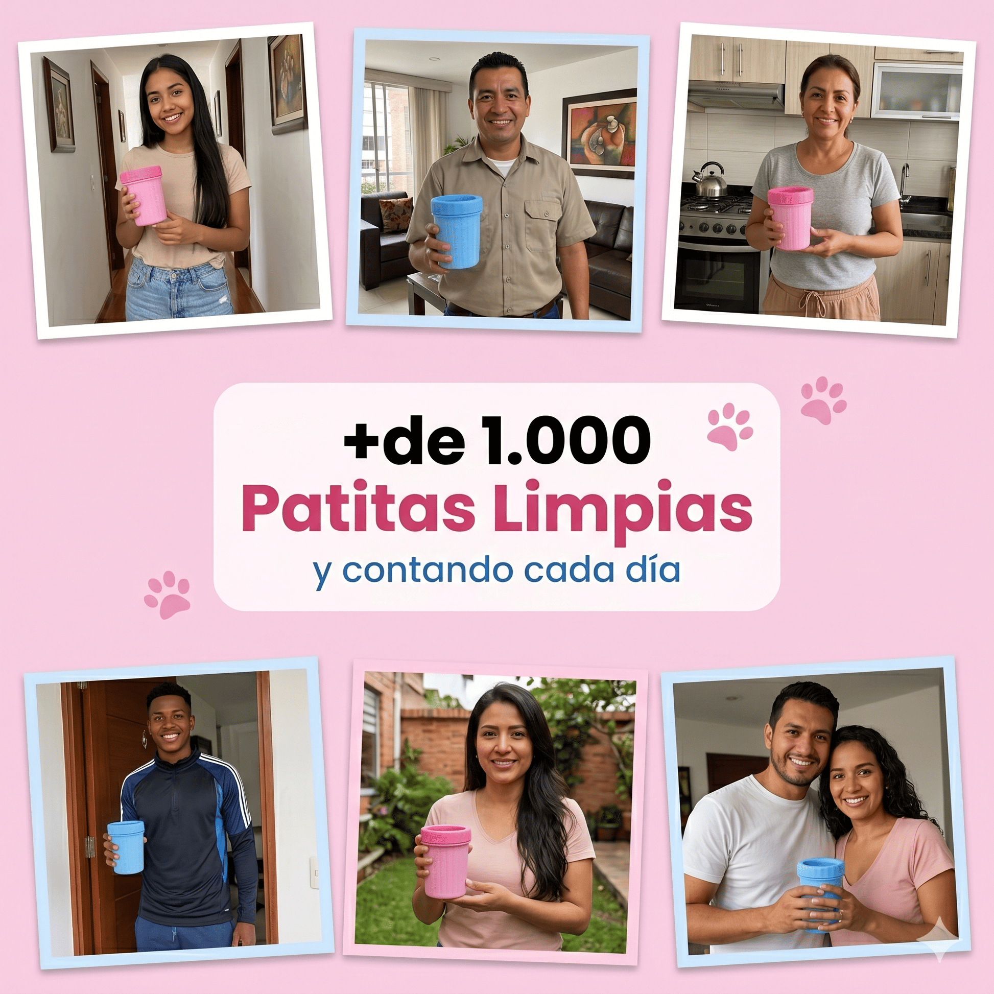 Nuevo Limpiador de Patitas CleanPaws Cup™ - SurtiShop