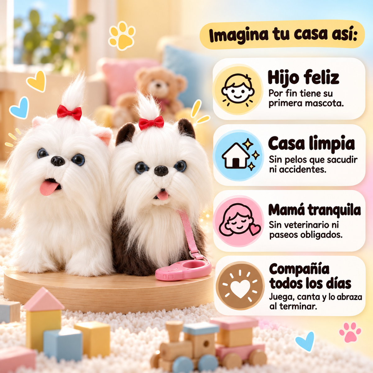 Nuevo Cachorrito Interactivo PawPaw® - SurtiShop