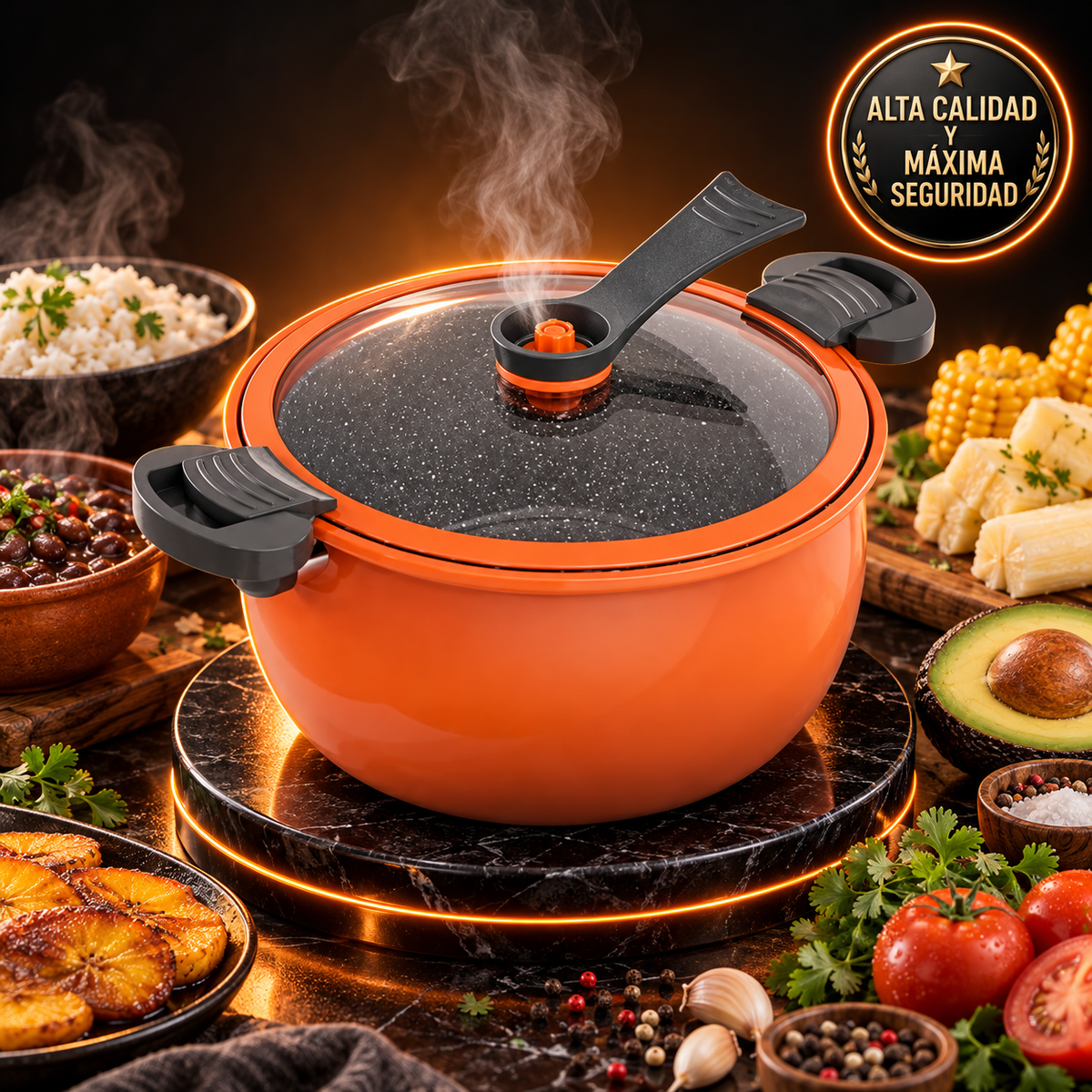 Nueva Olla Calabaza Granito Pro® - SurtiShop