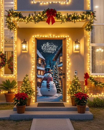 NUEVA FUNDA PREMIUM PARA PUERTA NAVIDEÑA 🎅🏻