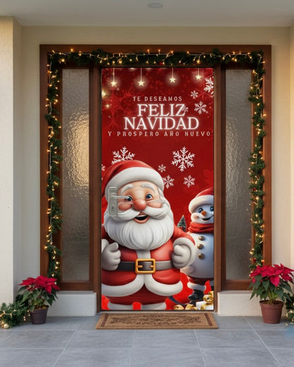 FUNDA PREMIUM PARA PUERTA NAVIDEÑA