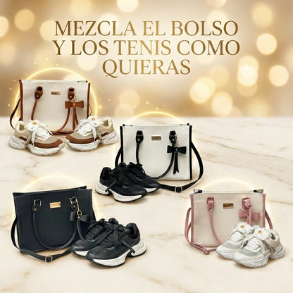 “El regalo perfecto para mamá: Tenis + Bolso Coquette” - SurtiShop